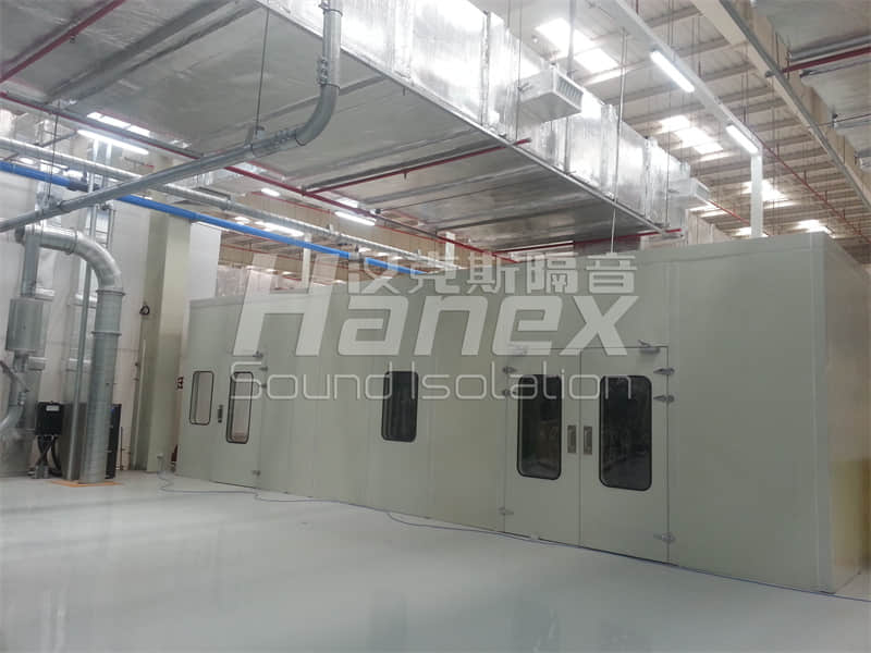 簽訂金佰利（南京）個人衛生用品流水線隔音房制作合同